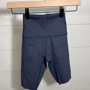 Aerie Navy Blue Offline Goals 9" High Waisted Bike Shorts